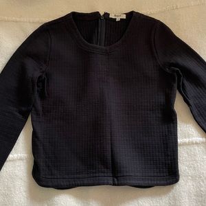Madewell | Quilted Top/Sweatshirt